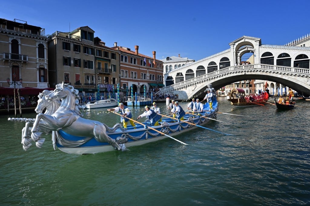 Kicking off September: Venice's Historical Regatta.