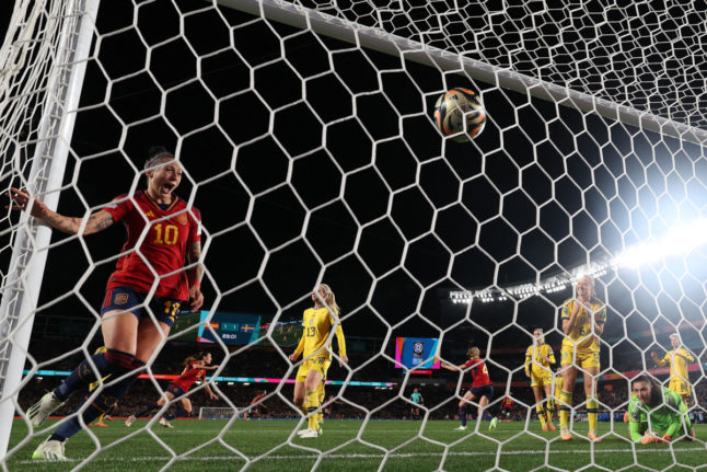 Spain through to historic World Cup final after showdown with Sweden