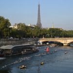 Paris hosts delayed Seine test swim ahead of Olympics