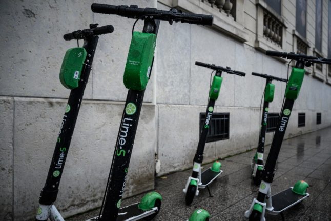 The rise and fall of Paris' electric scooter fleet