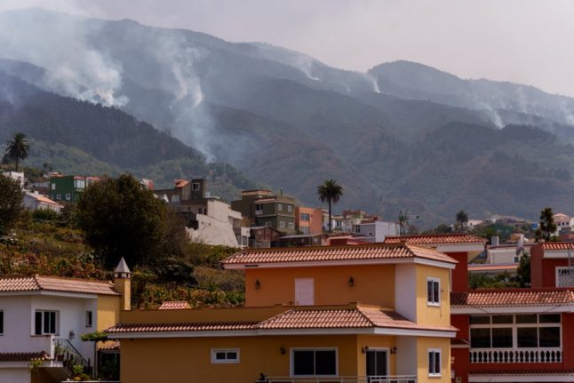 Spanish firefighters gain upper hand against Tenerife fire