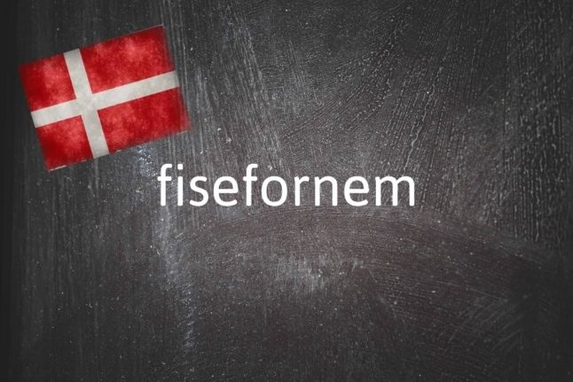 Danish word of the day: Fisefornem