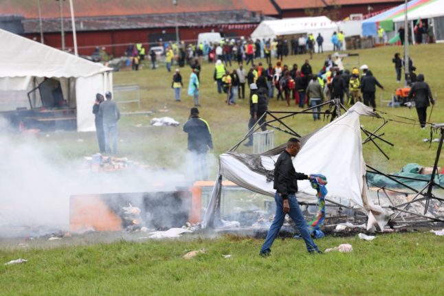 Riot breaks out at Eritrean festival in Stockholm