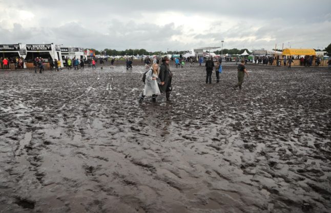 German storms pause world’s top heavy metal festival