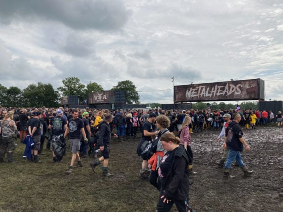 German heavy metal bash slashes attendance following storms