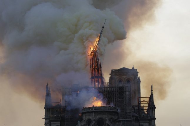 Notre-Dame spire 'will rise again in time for Paris Olympics'
