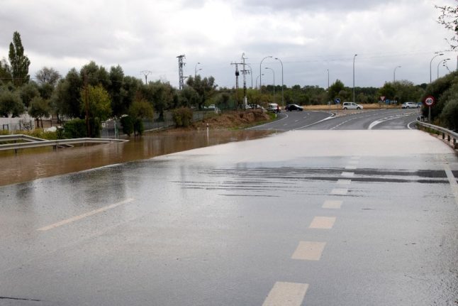 IN PICS: Flooding causes chaos in Madrid and 13 other regions on alert