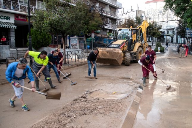 Two dead as torrential rain causes floods across Spain