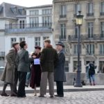 IN PICTURES: Filming for new Charles de Gaulle biopic takes Paris back in time