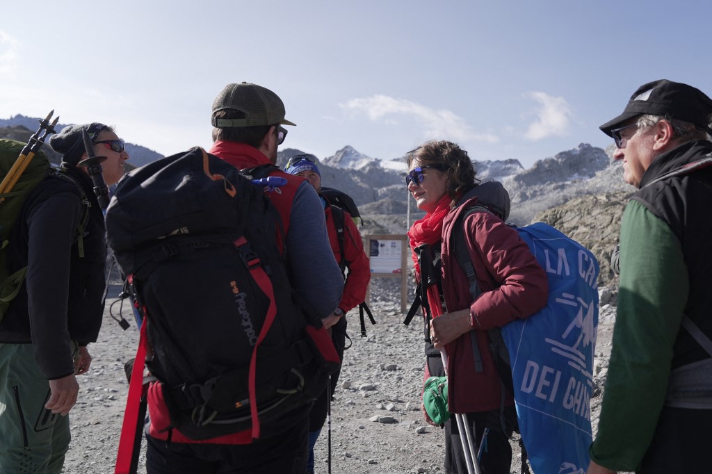 IN PICTURES: Italy's largest glacier melting at 'incredible' pace