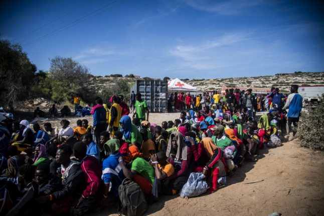 Italy, migrants, Lampedusa