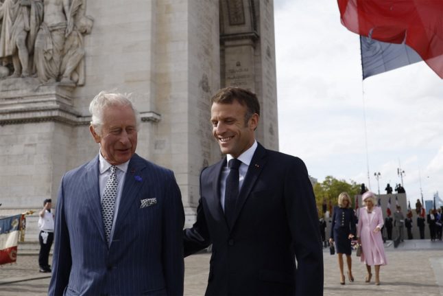 ‘Big shoes to fill’: Paris crowd greets Charles III