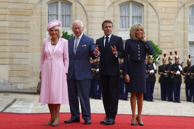 IN PICTURES: Charles III welcomed to France on first visit as king