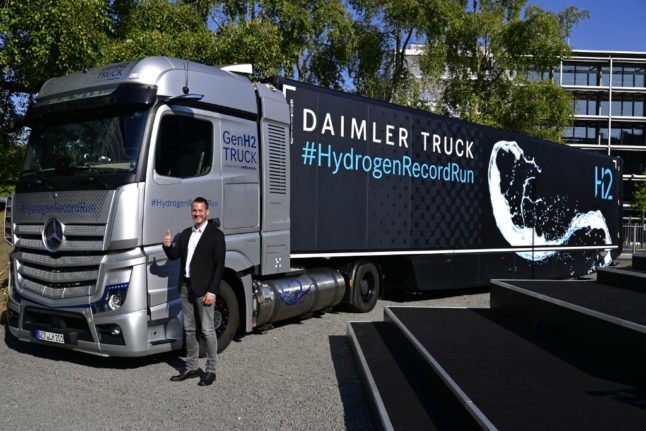 Germany bets on hydrogen to help cut trucking emissions