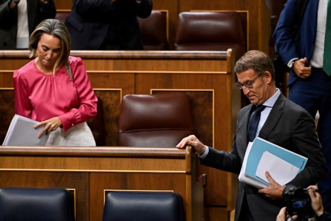 Spain's Feijóo loses parliamentary vote to become PM