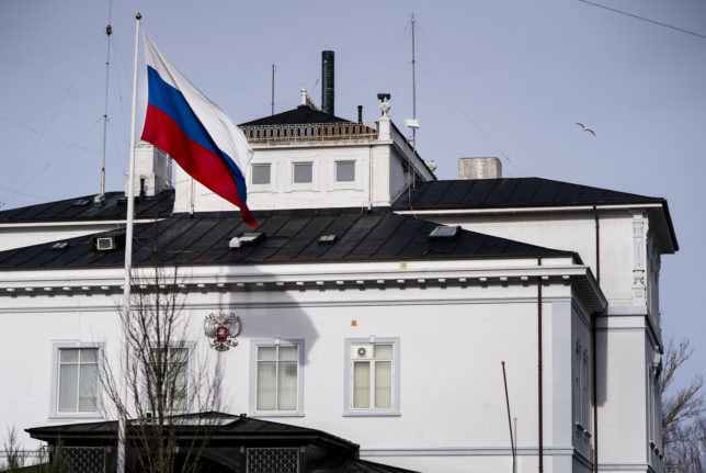 Russian embassy in Denmark stops consular services after order to cut staff