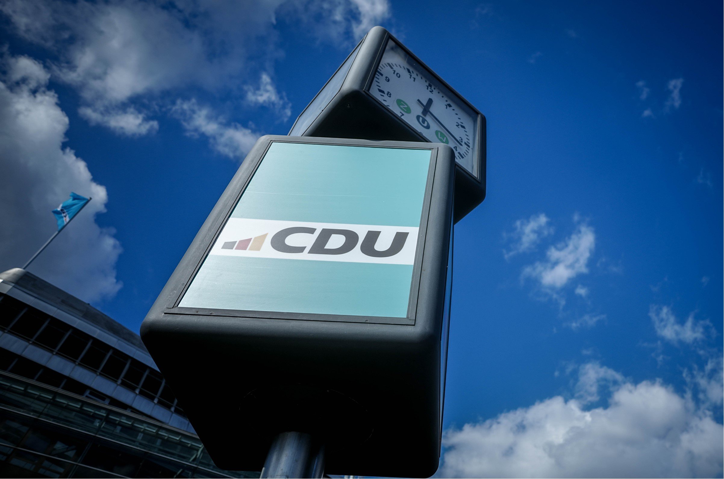 The German conservative CDU's new logo.