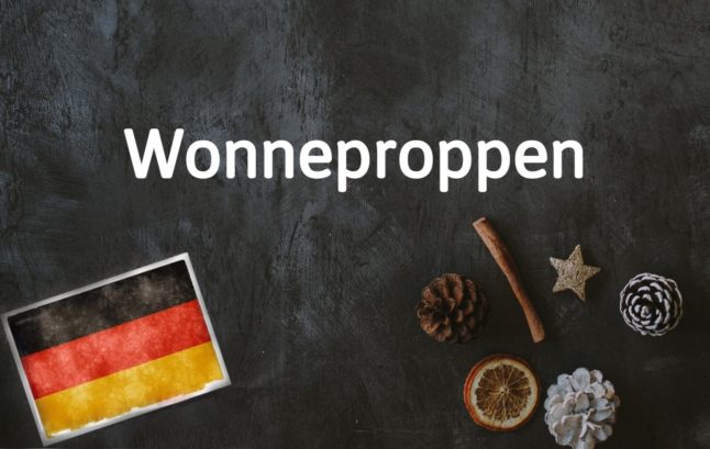German word of the day: Wonneproppen