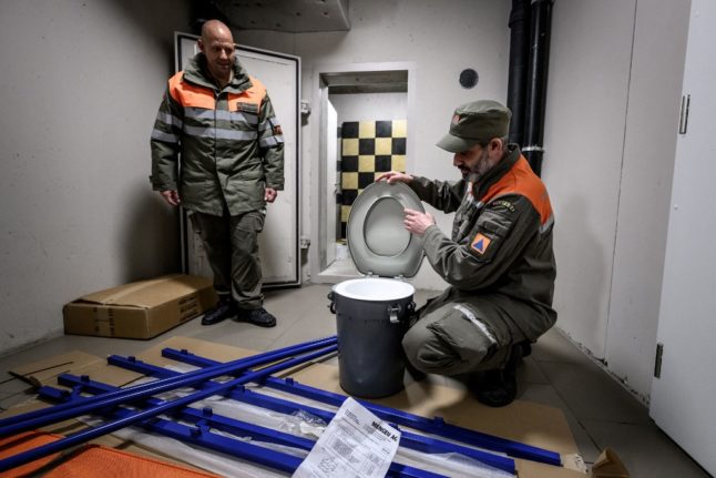 What does Swiss government want you to know about bomb shelters?