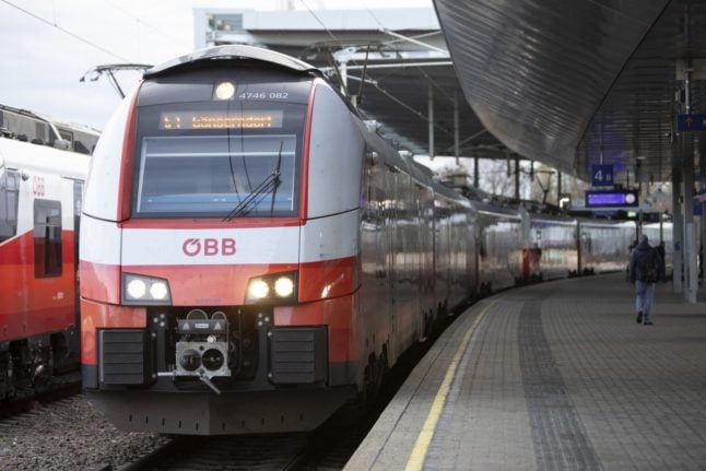Austria’s ÖBB announces new train timetable for summer