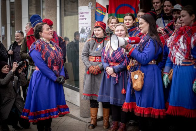 Sami activists launch fresh protests over illegal wind turbines in Norway