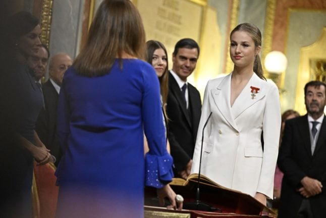 IN PICTURES: Spain's crown princess comes of age in boost for monarchy