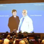 Pair behind Covid vaccine discovery win Nobel Prize