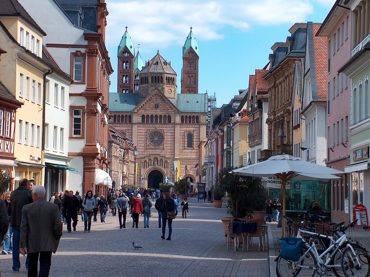 The German town of Speyer