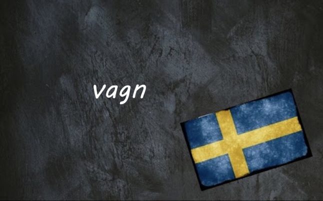 Swedish word of the day: vagn