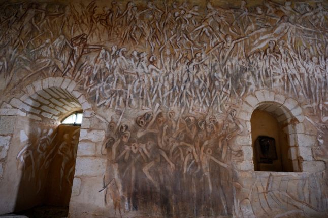 French chapel with Holocaust mural seeks saviour