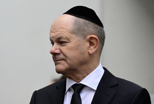 ‘Never again’ is now: Scholz vows to protect Germany’s Jews