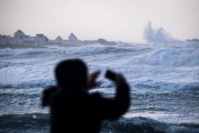Northwest France issued weather warning for strong winds