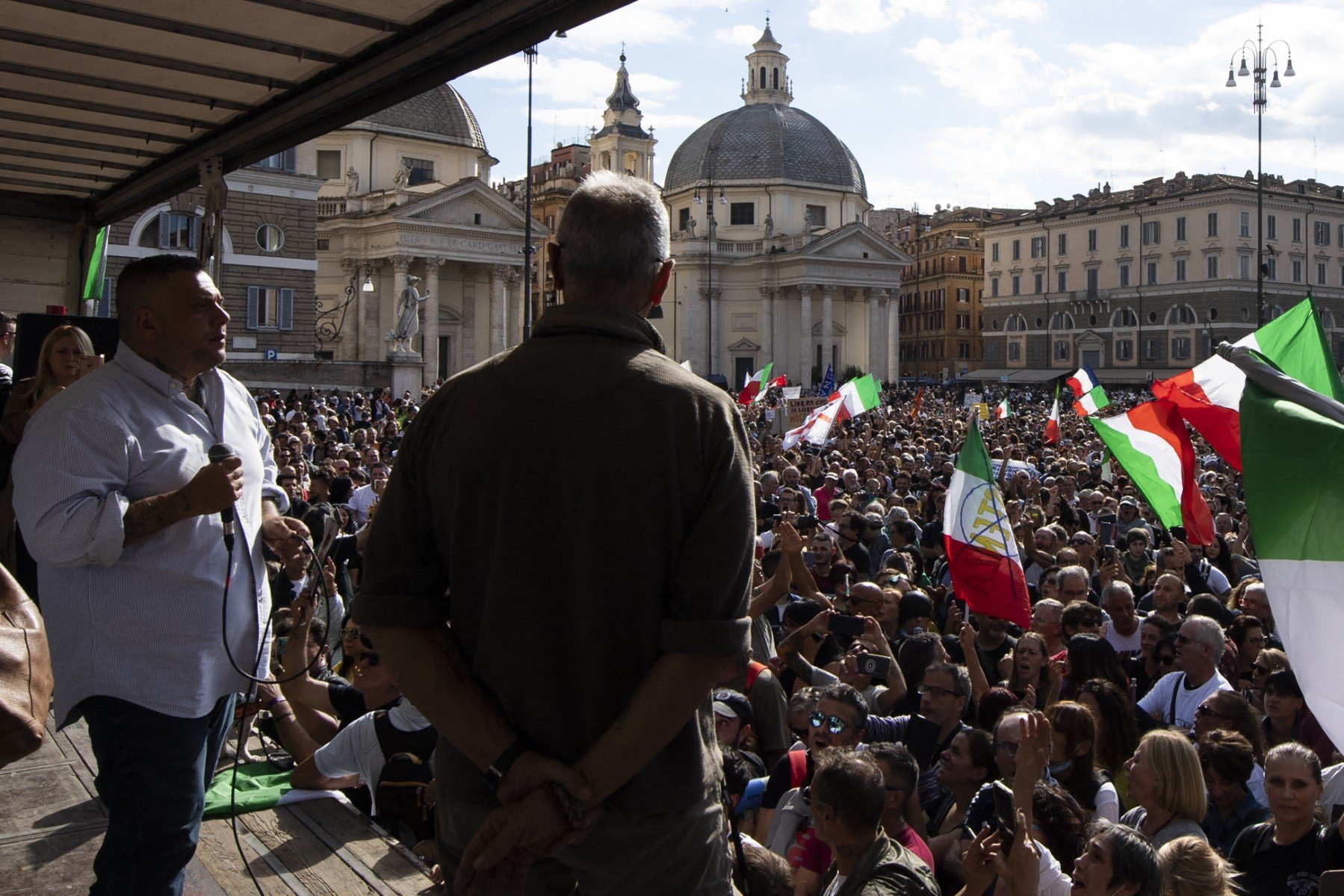 Neo-fascist leaders jailed after Rome violence