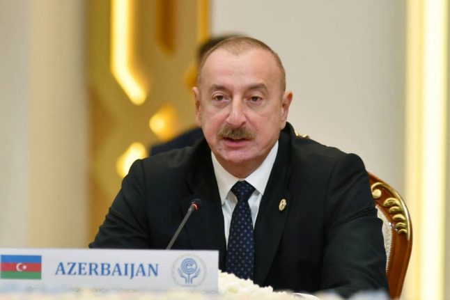 UZBEKISTAN-AZERBAIJAN-POLITICS-DIPLOMACY-SUMMIT