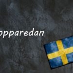 Swedish word of the day: dopparedan
