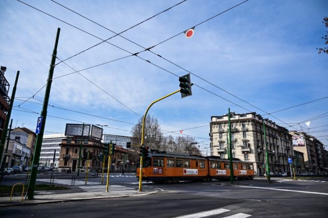 Tram, Milan