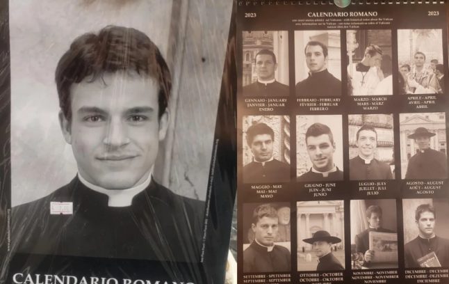 How Italy’s ‘hot priests’ calendar became a January tradition