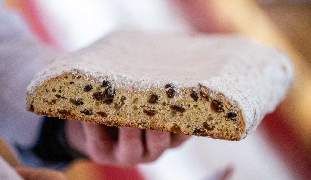 Try some delicious festive treats like Stollen. 