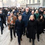Swedish politicians walk in ‘kippa march’ against anti-Semitism