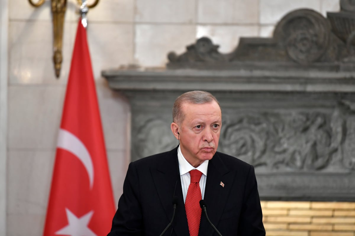 Turkey's President Recep Tayyip Erdogan. 