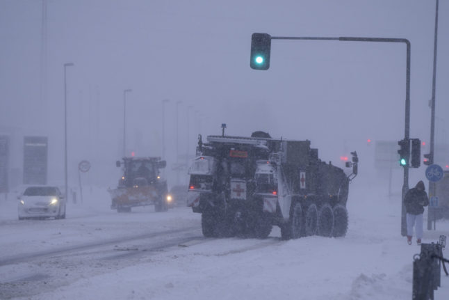 Denmark records deepest snow level for 13 years