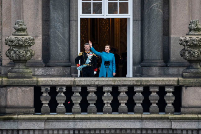 Prime Minister Mette Frederiksen proclaims Frederik X king of Denmark