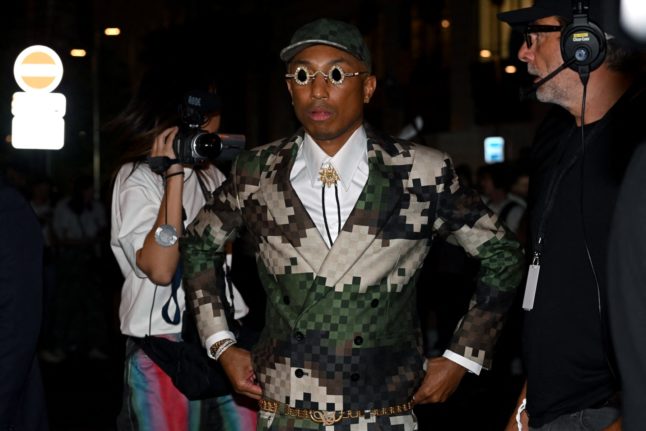 Pharrell headlines Paris Fashion Week