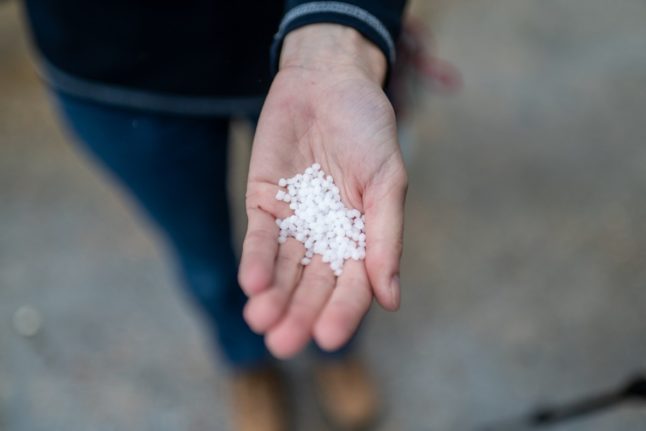 Millions of plastic pellets are spreading across Spain’s northern coast