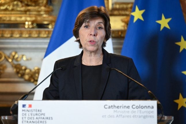French minister urges Iran to stop 'destabilising acts'