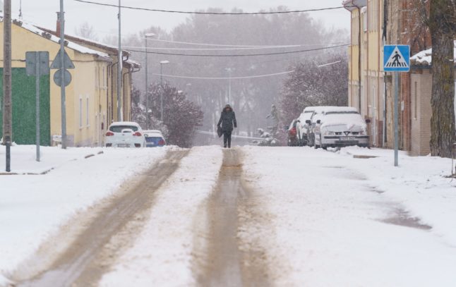 Spain's cold snap worsens with snow and freezing temperatures on the way