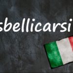 Italian word of the day: ‘Sbellicarsi’