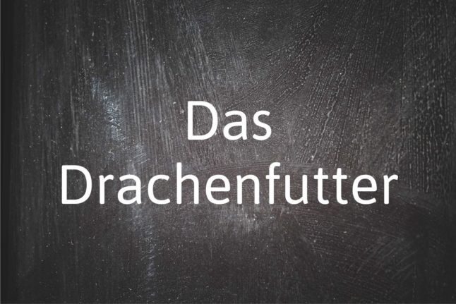 German word of the day: Das Drachenfutter