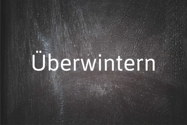 German word of the day: Überwintern