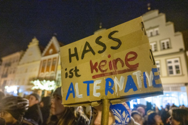 Protest against AfD